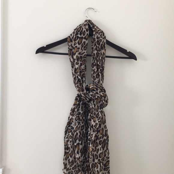 Cheetah Print Scarf - Picture 1 of 1